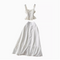 Pleated Camisole&Skirt Fairy White 2Pcs