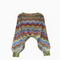 Colorful Wave Striped Crochet Knitwear