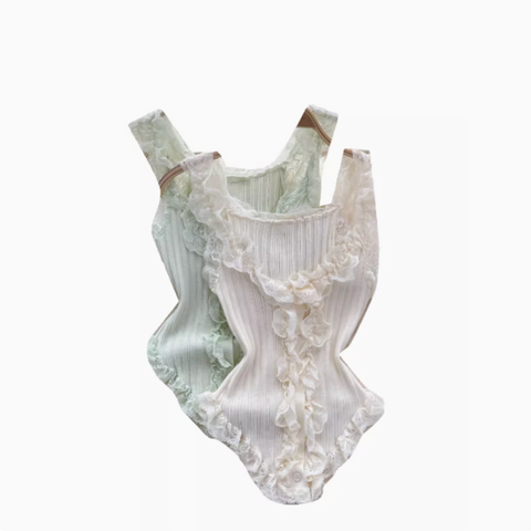 Sweetie Lace Trim Camisole Top