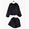 Hooded Jacket&Shorts Loose 2Pcs