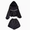 Sunscreen Hoodie&Shorts Ice Silk 2Pcs