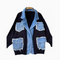 Thermal Denim Knitted Patchwork Jacket