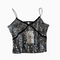 Chic Sequined Camisole Bottoming Top