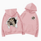 Kitty Printed Thermal Hooded Sweatshirt