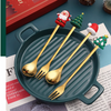 Creative Cartoon Santa Claus Spoon Sets