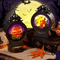 Halloween Ornament Pumpkin Night Light