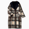 Two-sided Wearable Thickened Plaid Coat