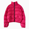 Simple Design Padded Puffy Jacket