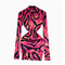 Colorful Printed Elastic Bottoming Dress