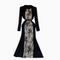 Premium Floral Lace Embroidered Fishtail Dress