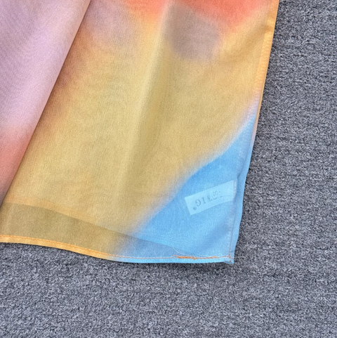 Camisole & Tie-dye Skirt Vacation 2Pcs