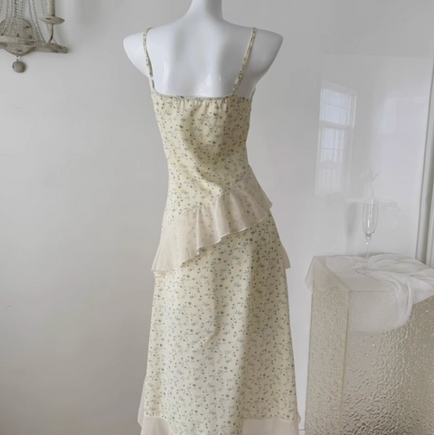 Sweetie Floral Printed Slim Dress