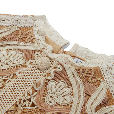 Water-soluble Embroidery Lace Dress