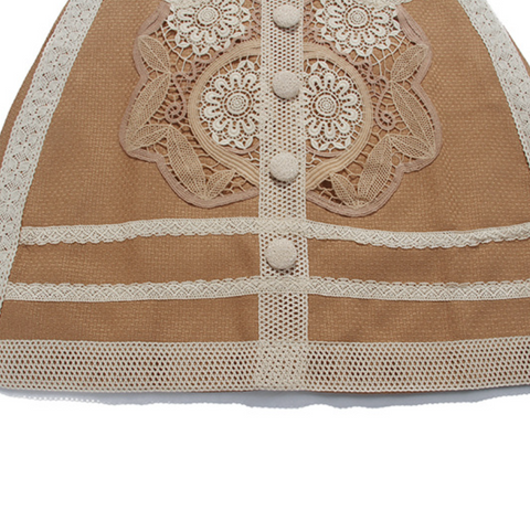 Water-soluble Embroidery Lace Dress