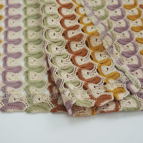 Handcraft Hollowed Knit Split Dress