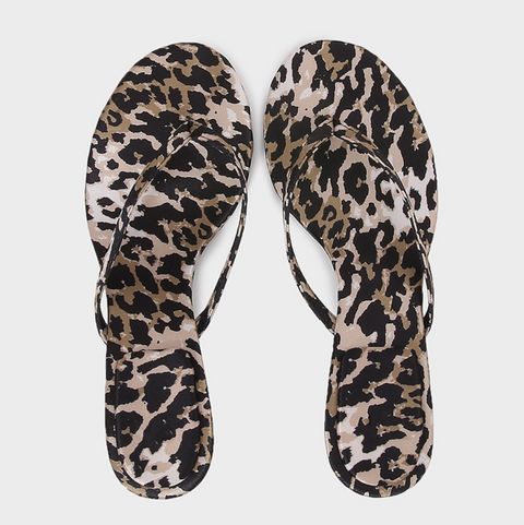 Clip Toe Mid Heel Flip Flops