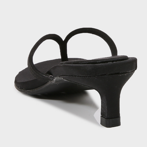 Clip Toe Mid Heel Flip Flops