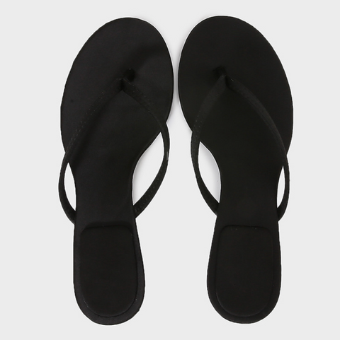 Clip Toe Mid Heel Flip Flops