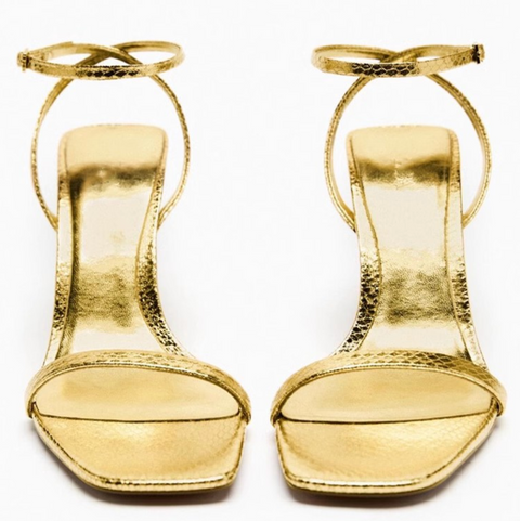 One-Strap Square Open Toe Sandals