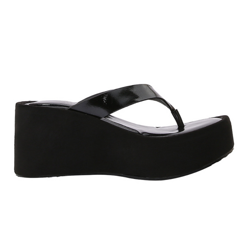 Clip Toe Spaghetti Strap Height-Enhancing Flippers