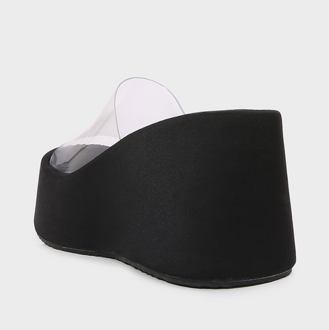 Plastic Wide Strap Height-Enhancing Wedges