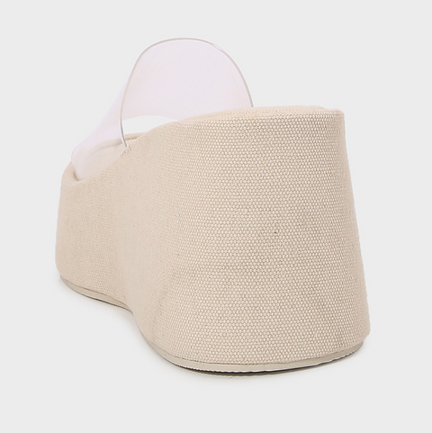 Plastic Wide Strap Height-Enhancing Wedges