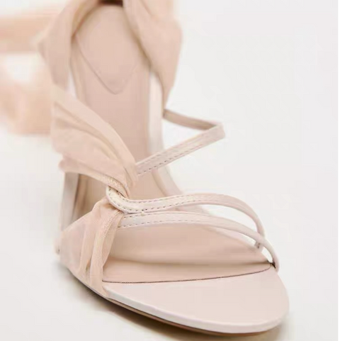 Fairy Strappy Open-toe Heel Sandals