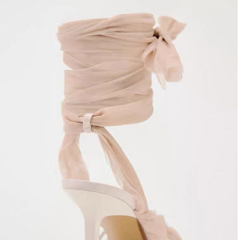 Fairy Strappy Open-toe Heel Sandals