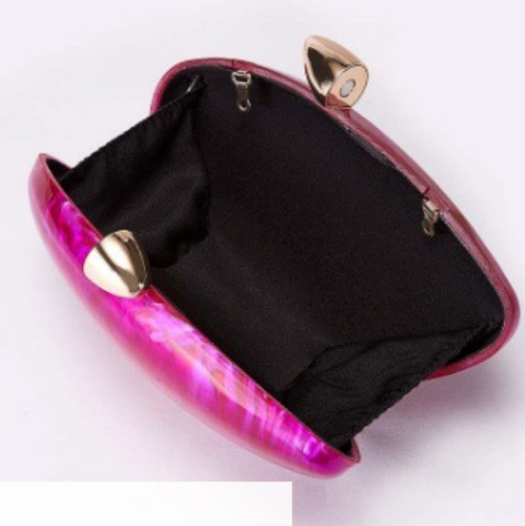 Niche Design Acrylic Bullet Clutch