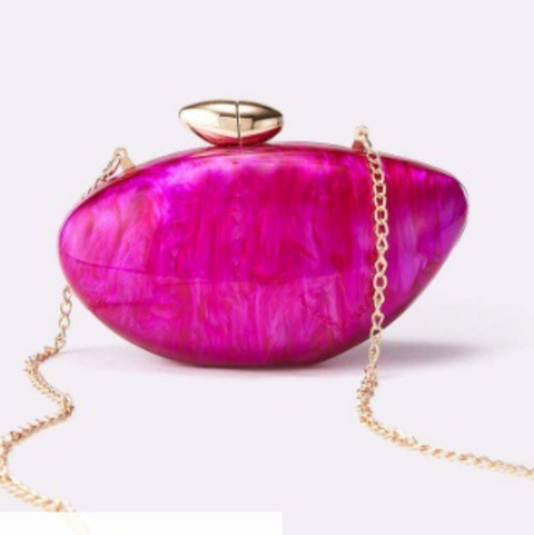 Niche Design Acrylic Bullet Clutch