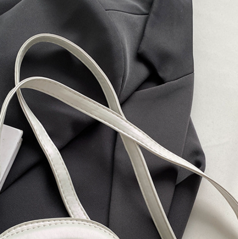 Lozenge Stitching Crossbody Bag