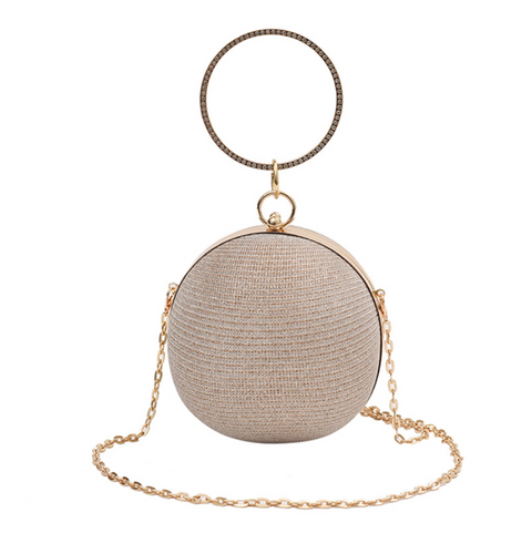 Premium Glossy Spherical Chain Bag