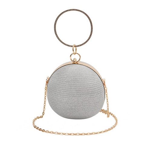 Premium Glossy Spherical Chain Bag