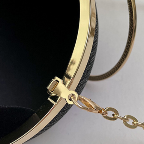 Premium Glossy Spherical Chain Bag