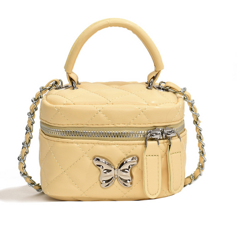 High-end Lattice Butterfly Cubic Bag
