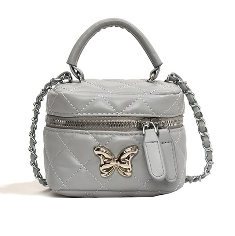 High-end Lattice Butterfly Cubic Bag
