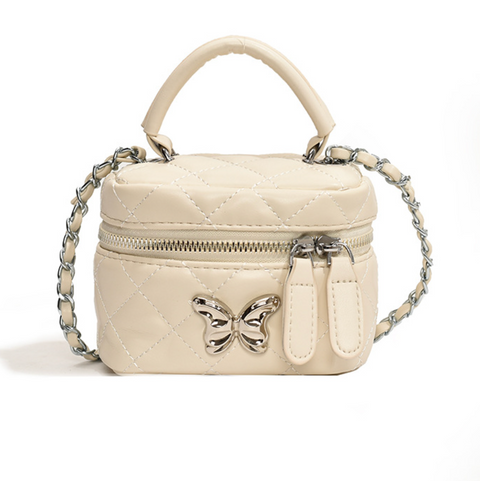 High-end Lattice Butterfly Cubic Bag