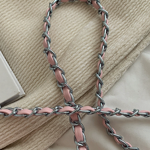 High-end Lattice Butterfly Cubic Bag