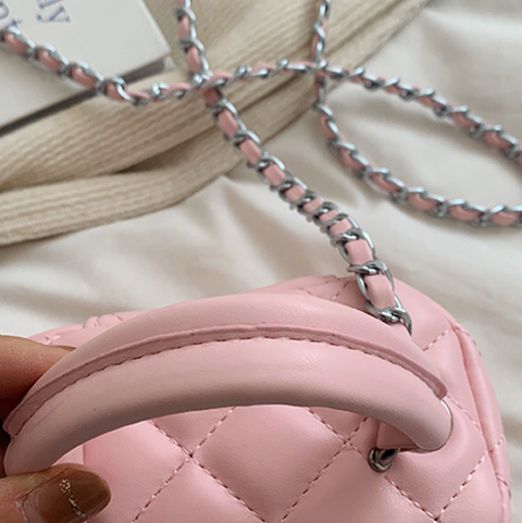 High-end Lattice Butterfly Cubic Bag