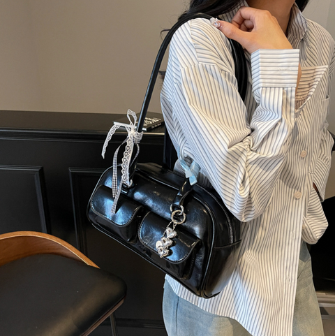 Premium Soft PU Tote Bowling Bag