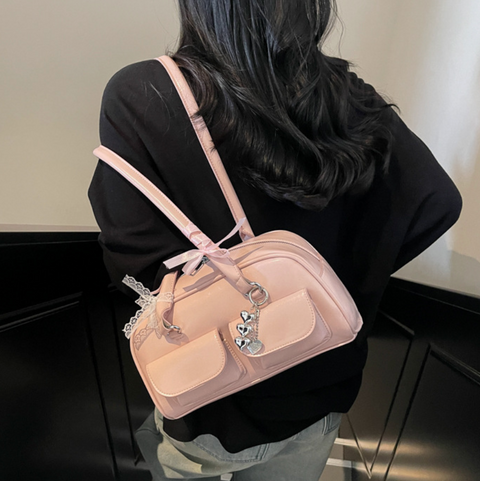 Premium Soft PU Tote Bowling Bag