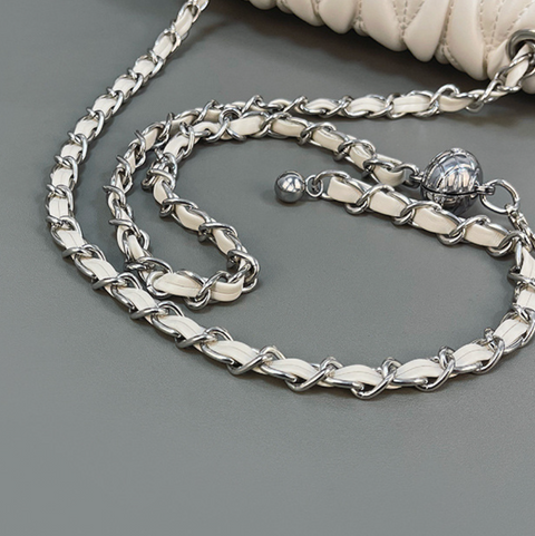 Premium Mini Pleated Crossbody Chain Bag