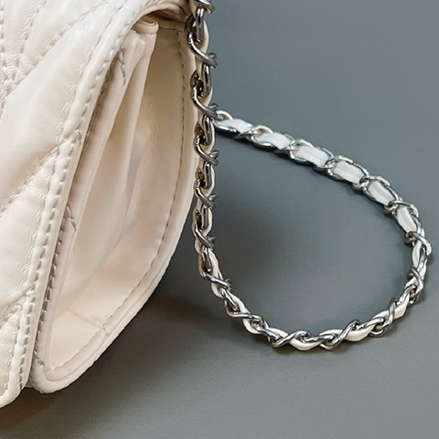 Premium Mini Pleated Crossbody Chain Bag