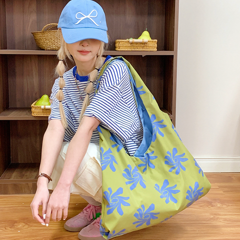 Floral Printed Large Capacity Tote Bag