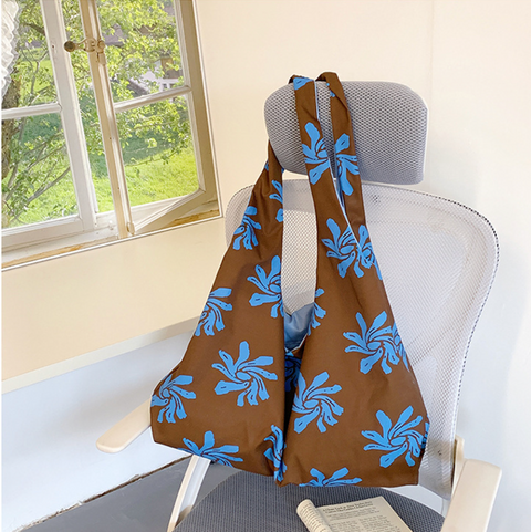 Floral Printed Large Capacity Tote Bag