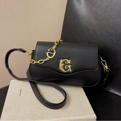 Premium Stitching PU Chain Bag