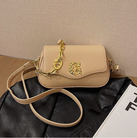 Premium Stitching PU Chain Bag