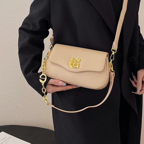 Premium Stitching PU Chain Bag