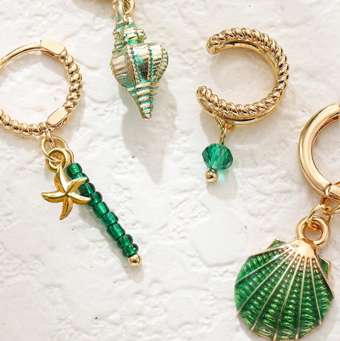 Shell & Conch Beaded Bohemian Earring Sets