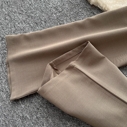 Lace-up Suit Vest & Trousers OL 2Pcs